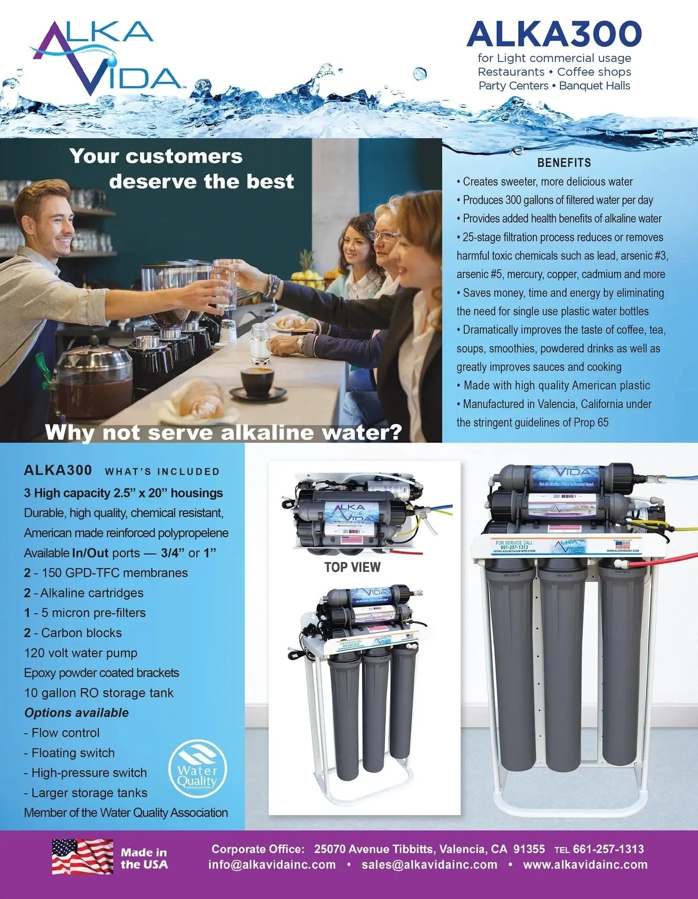 Alka - 300 Drinking Water System - Clean River Water Store
