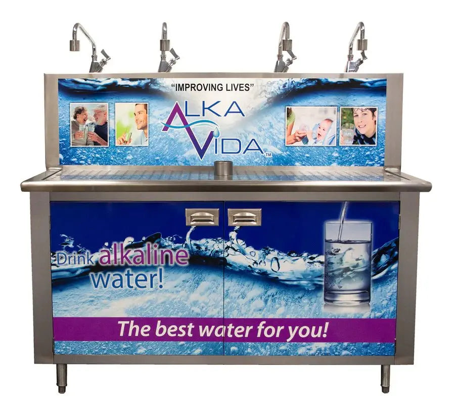 Alka4ss - 4 Faucet Water Table - Clean River Water Store