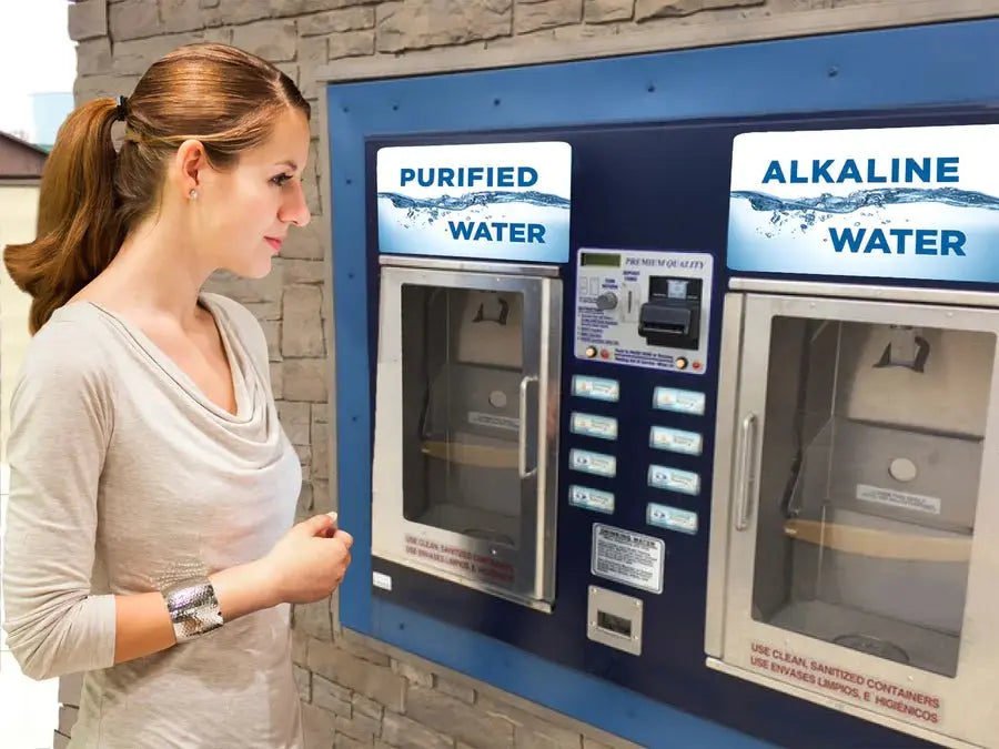 Dual Window Vending Unit - Clean River Water Store