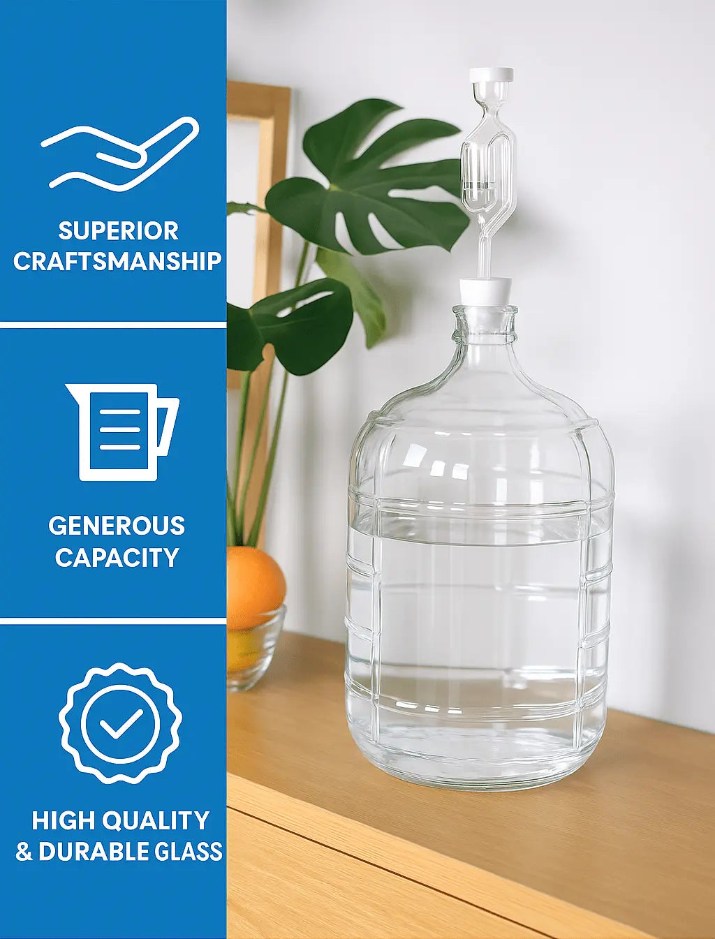 Glass Water Jug - 5 gal - My Store