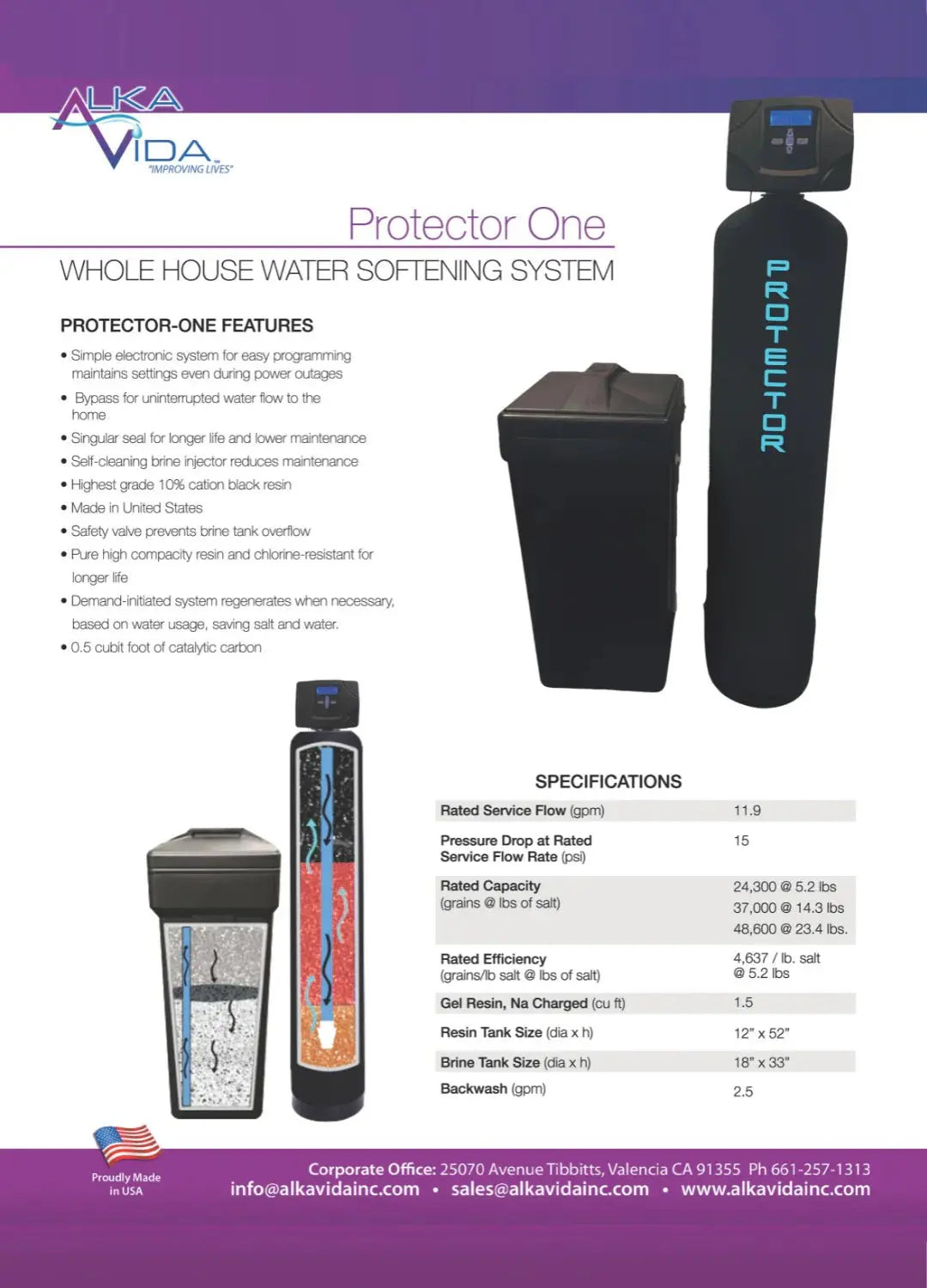 Protector One & Alka75 - Clean River Water Store