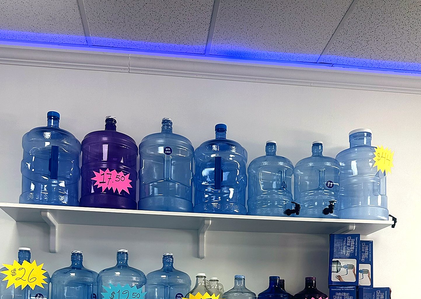 Reusable water bottles for sale at Clean River