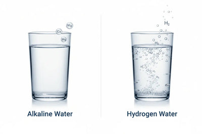 Alkaline vs Hydrogen Water: Key Differences, Benefits & Uses in 2026 - Clean River Water Store