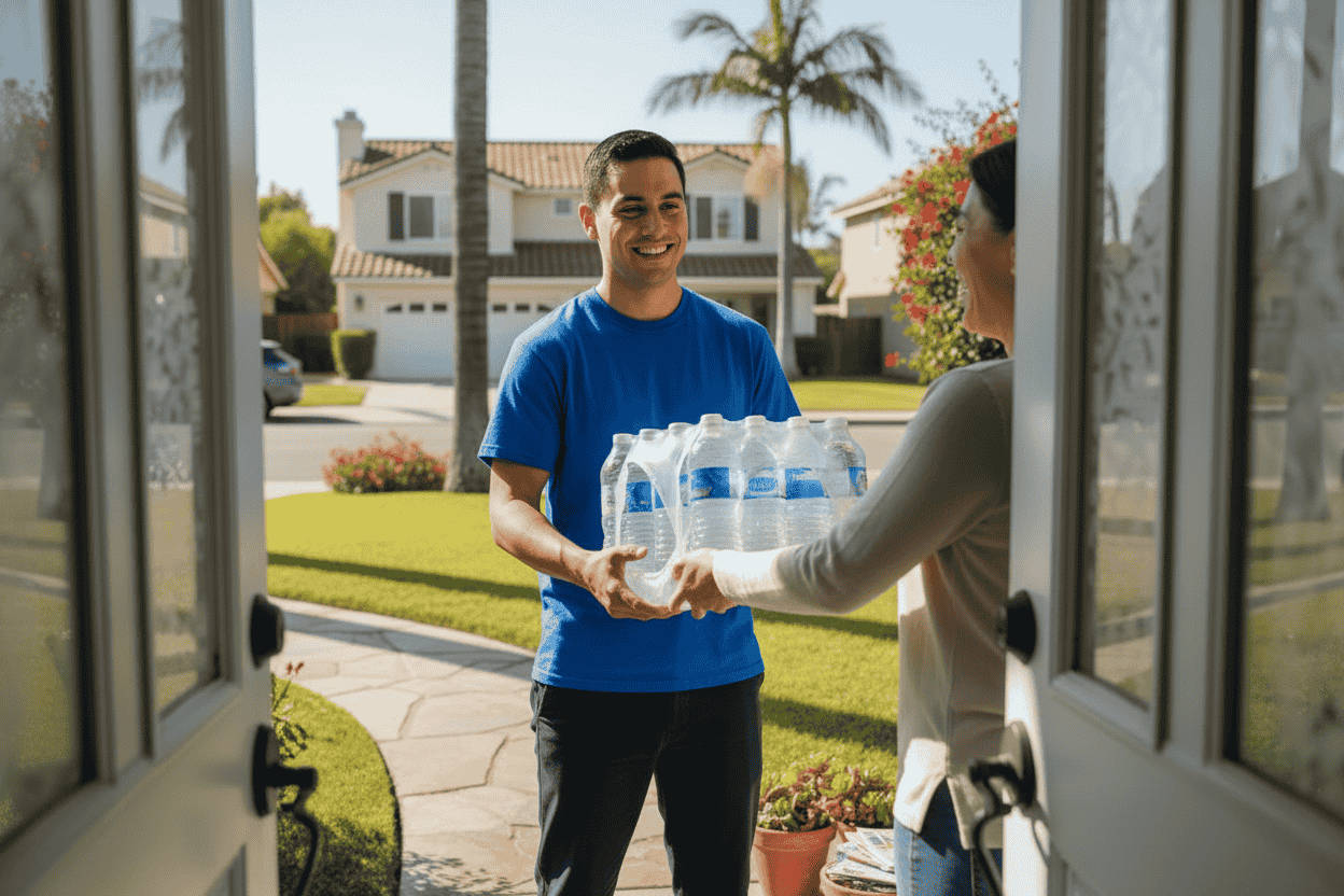 Alkaline Water Delivery Around the Santa Clarita Area - Clean River Water Store