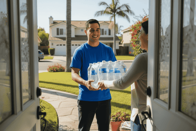 Alkaline Water Delivery Around the Santa Clarita Area - Clean River Water Store