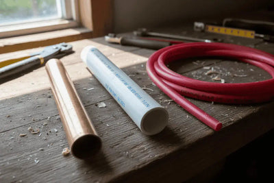 Choosing Plumbing Pipes: Copper vs PVC vs PEX Guide - Clean River Water Store