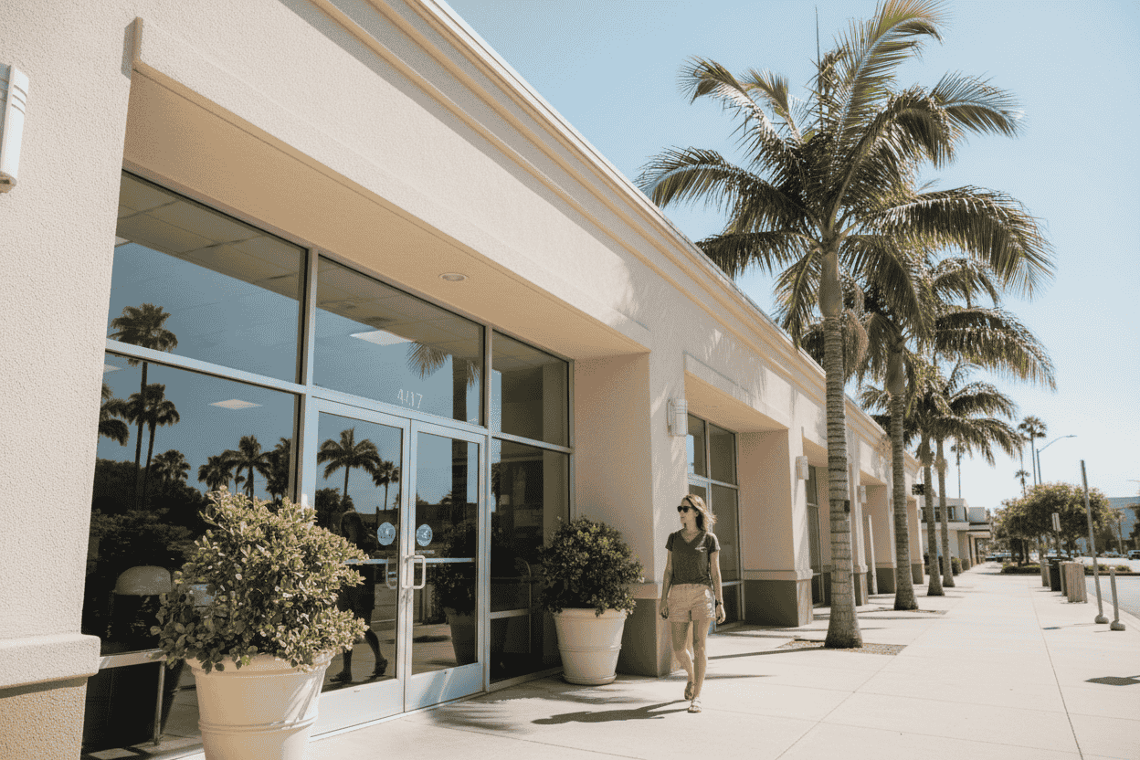 Local water store storefront in Santa Clarita