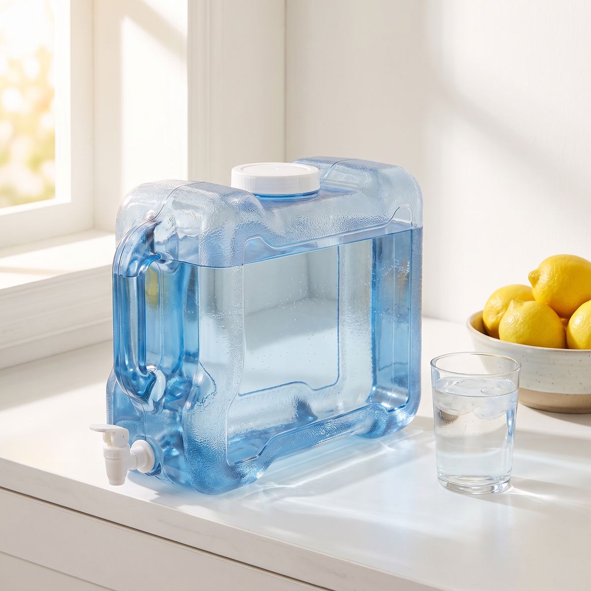 2 Gallon Refrigerator Bottle - Clean River Water Store