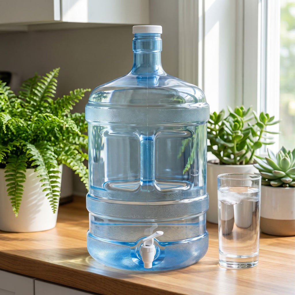 3 Gallon BPA Free Bottle with Valve - Clean River Water Store