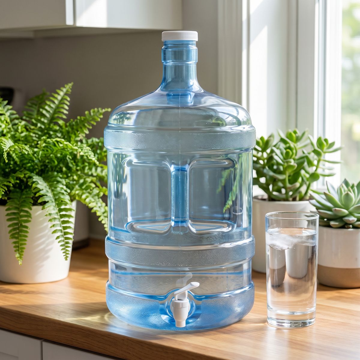 3 Gallon BPA Free Bottle with Valve - Clean River Water Store