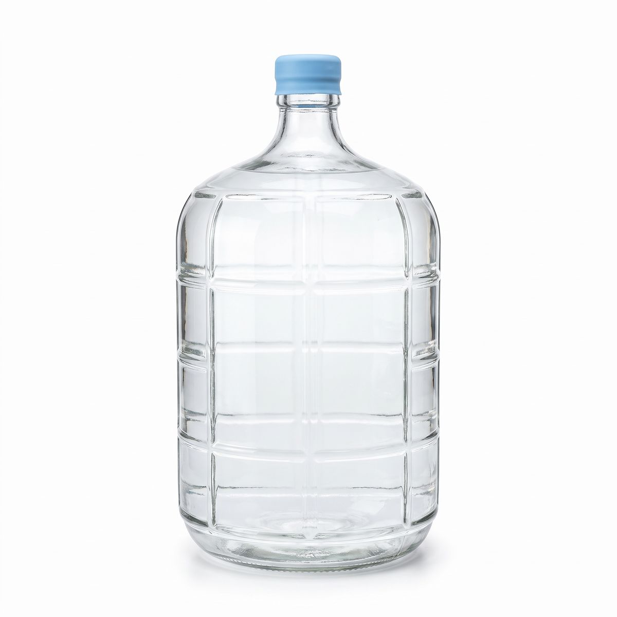 3 Gallon Glass Water Bottle with Silicone Cap - Clean River Water Store