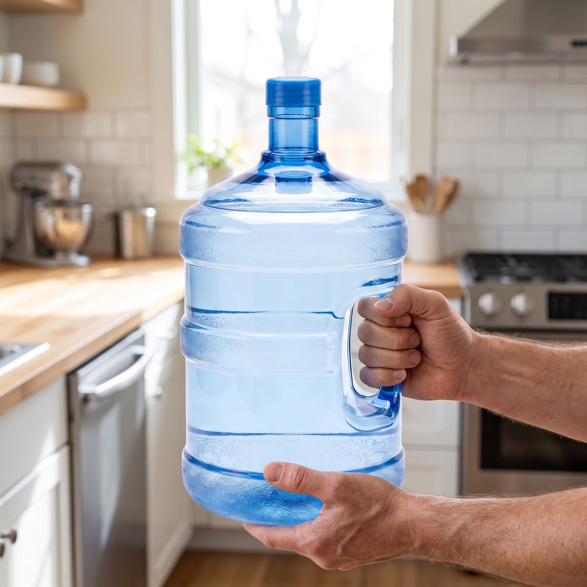 3 Gallon PETE BPA Free Bottle, Screw Cap - Clean River Water Store