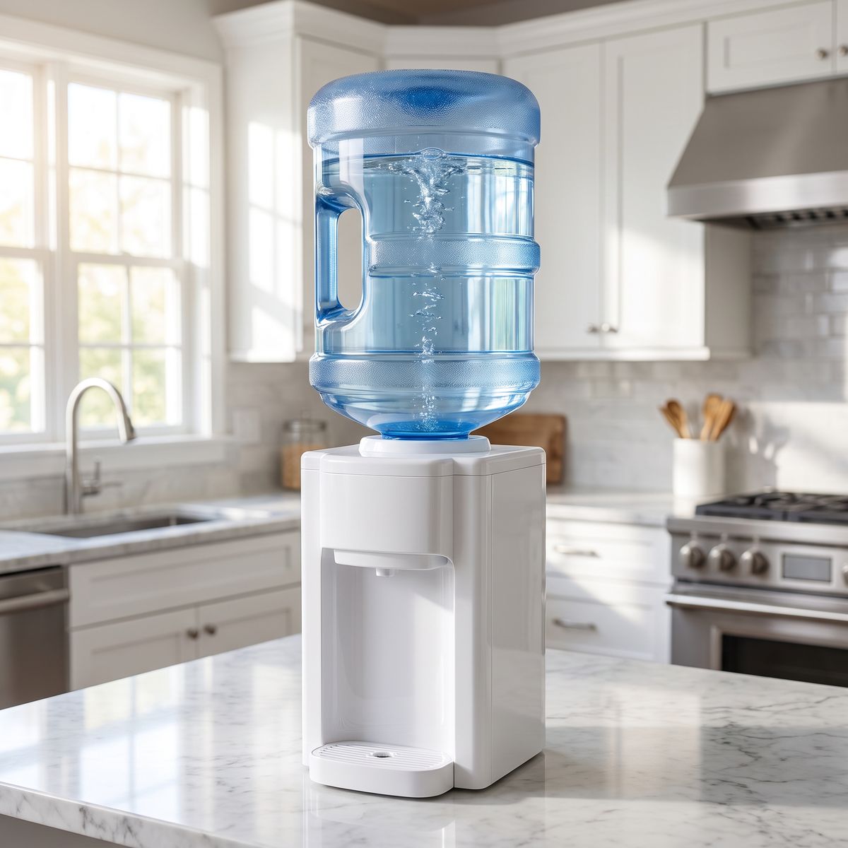 3 Gallon PETE Water Bottle, Crown Cap - Clean River Water Store