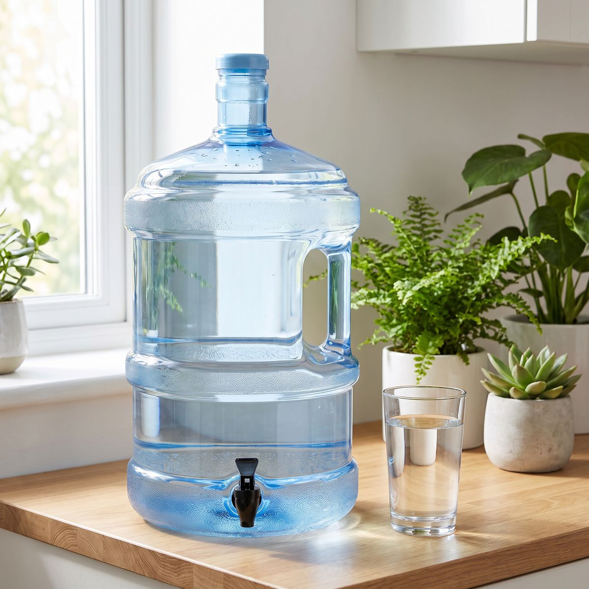 3 Gallon Polycarbonate Bottle with Faucet - Clean River Water Store
