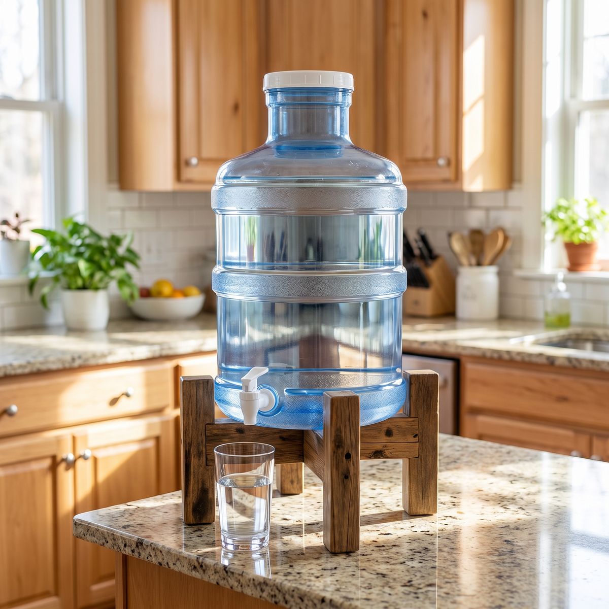 5 Gallon Big Mouth BPA Free Bottle with Spigot - Clean River Water Store