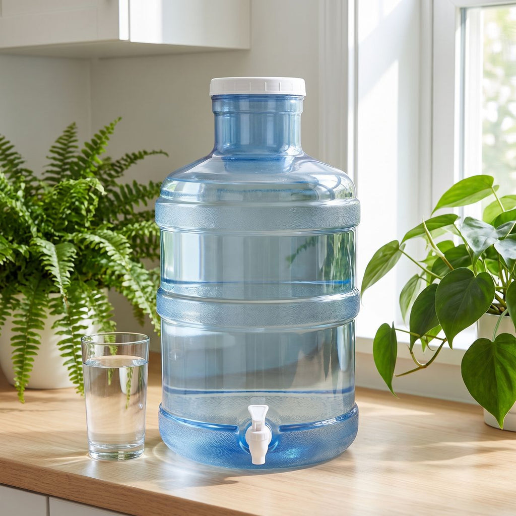 5 Gallon Big Mouth BPA Free Bottle with Spigot - Clean River Water Store