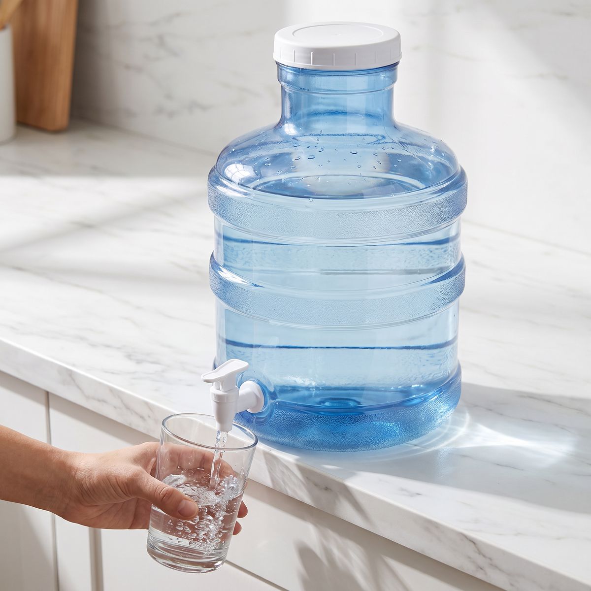 5 Gallon Big Mouth BPA Free Bottle with Spigot - Clean River Water Store