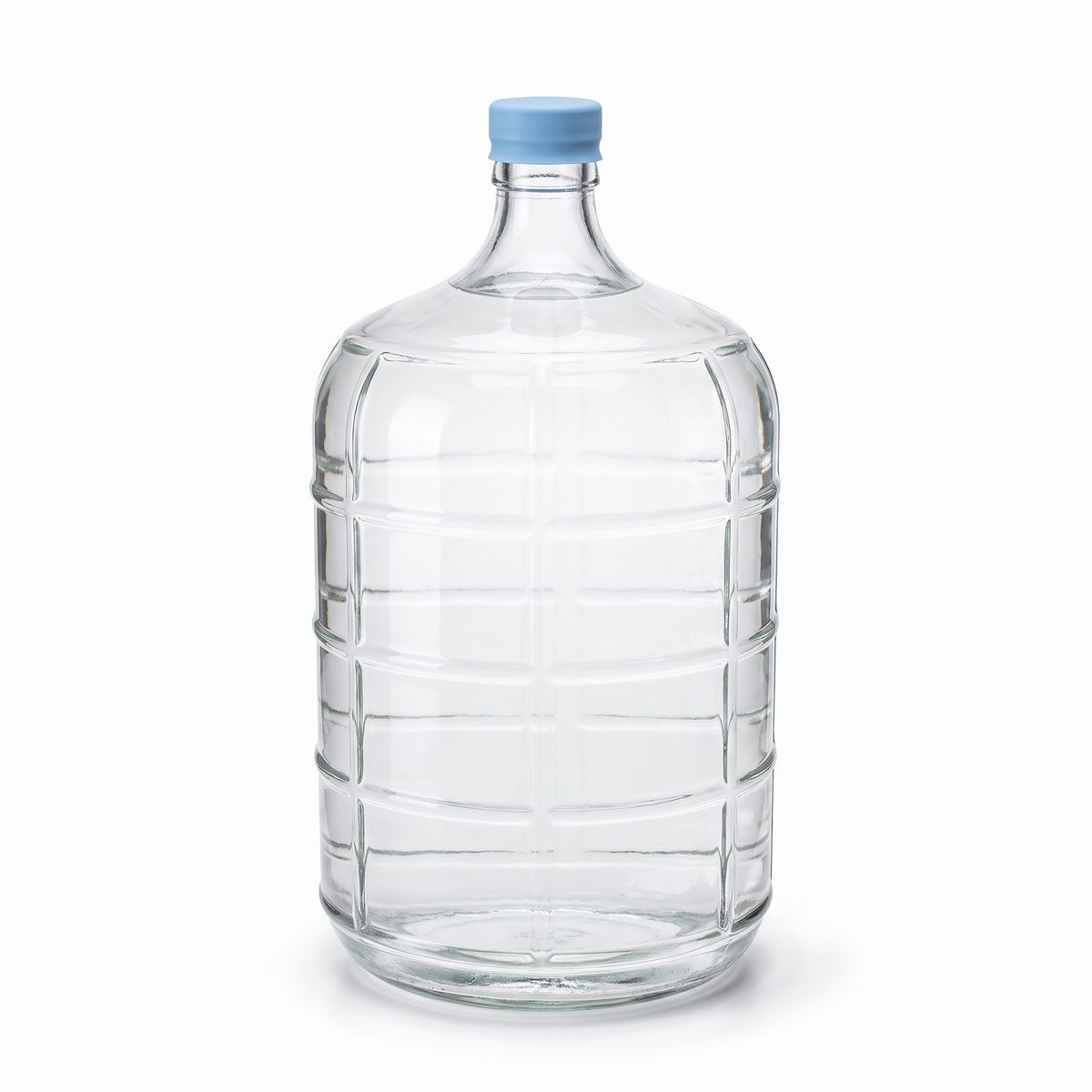 5 Gallon Glass Water Bottle with Silicone Cap - Clean River Water Store