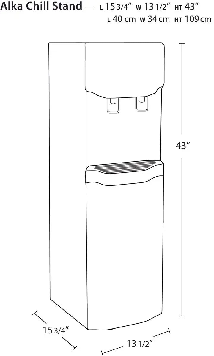 Alka Chill – Standing - Clean River Water Store