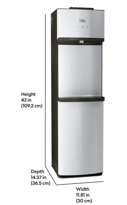 Brio 530 Series Water Dispenser (Stainless Steel) - Clean River Water Store