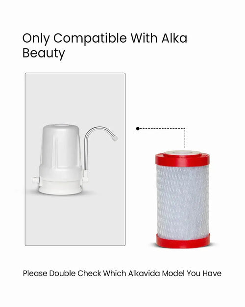 Replacement Cartridge for the Alka Beauty - Clean River Water Store